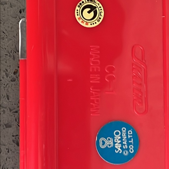 Vintage hello kitty sanrio spoon, & chopstick set - Picture 3 of 3